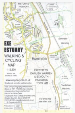 Exe Estuary Walking, Cycling and Horse Riding Map